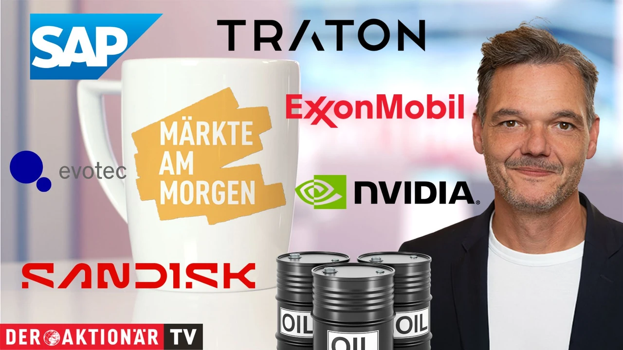 Märkte am Morgen: DAX startet mit leichten Verlusten; Öl, Gold, Nvidia, Sandisk, Bayer, Evotec, Salzgitter, Traton, SAP im Fokus