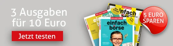 Banner einfach börse Probeabo 12+22 12/22