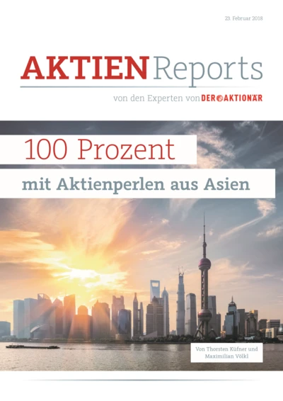 100 Prozent mit Aktienperlen aus Asien