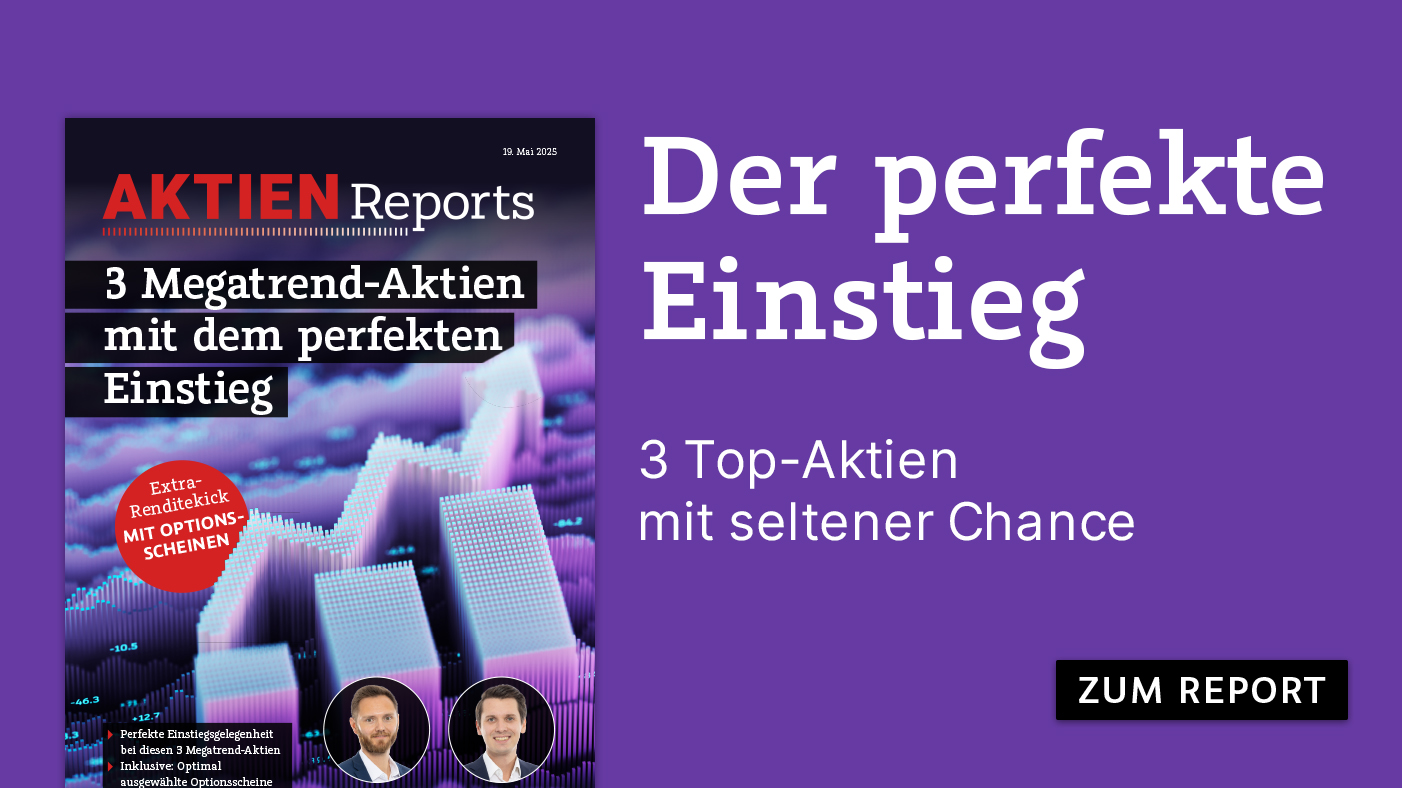Neuer Aktienreport!