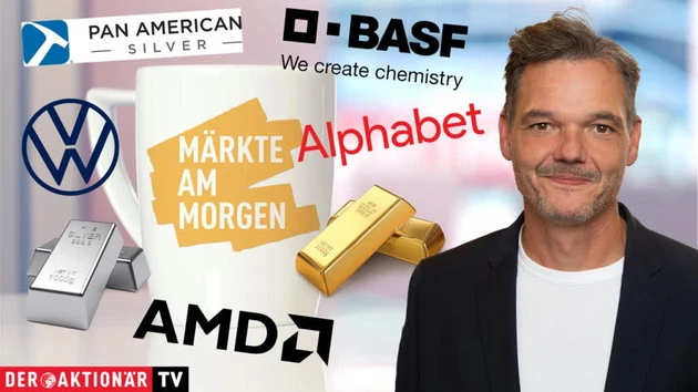 Märkte am Morgen: DAX schwächer erwartet ‑ Gold, Silber, Pan American Silver, Alphabet, Meta Platforms, AMD, Volkswagen, BASF, Bayer, Redcare Pharmacy