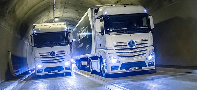 Daimler&#8209;Aktie: Konzern dämpft Erwartung an Teil&#8209;Börsengang seiner Lkw&#8209;Sparte (Foto: Börsenmedien AG)