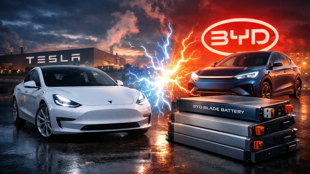 Tesla: Batterie‑Attacke von BYD – müssen Anleger reagieren?