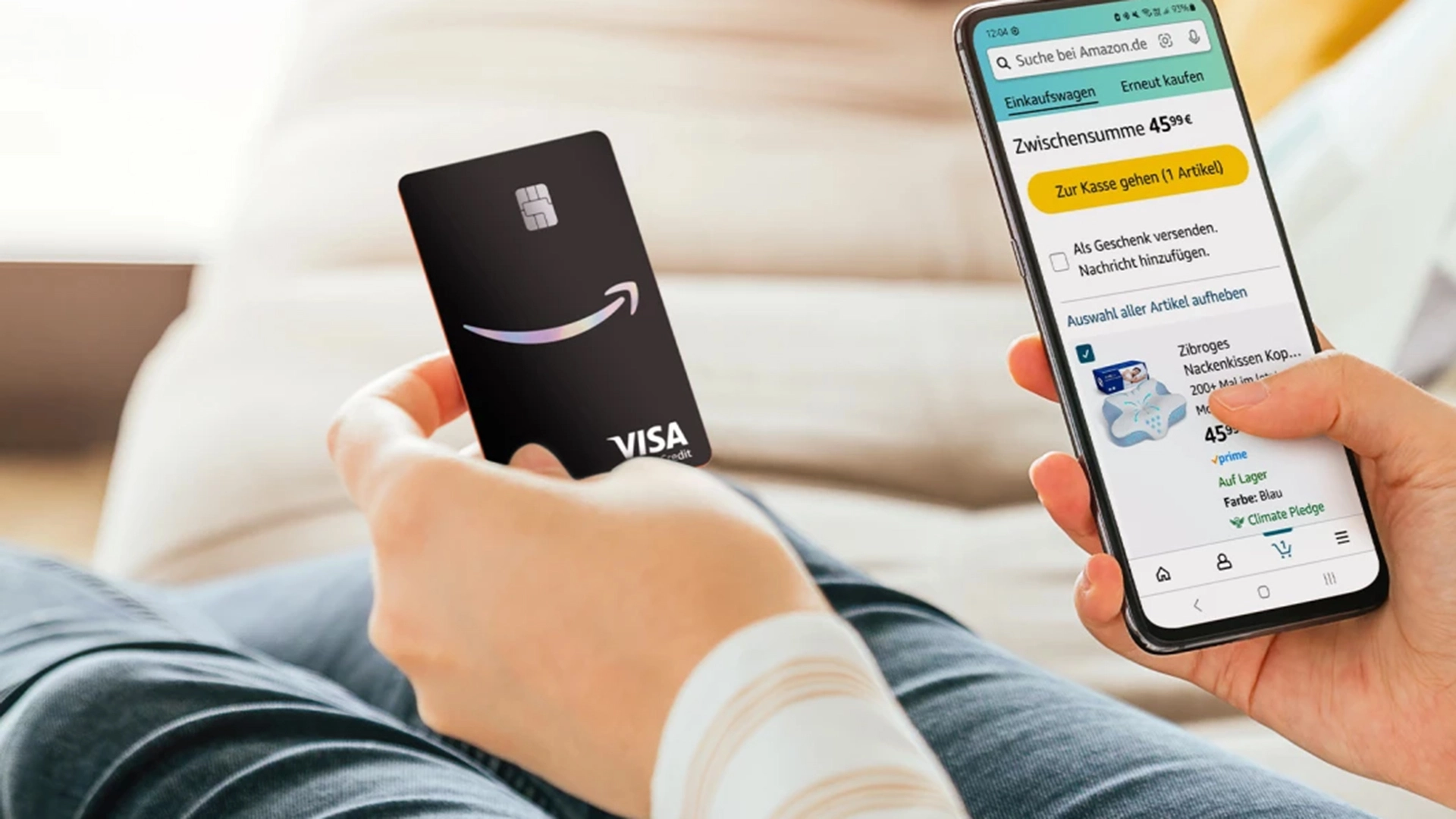 Amazon Visa&#8209;Karte: Kunden sind sauer – Schon so kurz nach Beginn ein Flop? (Foto: Amazon)