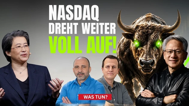 Nasdaq100 kommt die große Korrektur? | Brent Öl | Nvidia | AMD | D‑Wave Quantum | Bitcoin