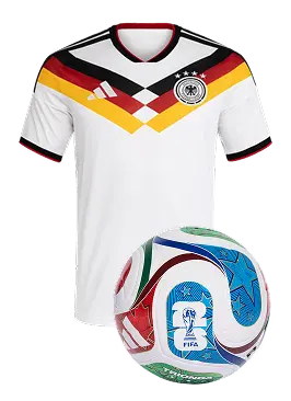 Tröikot und Ball