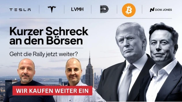 Kräftige Erholung erwartet! Tesla | LVMH | Dow Jones | Bitcoin