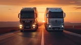 Daimler Truck: LKW‑Hersteller: Zwei geben Vollgas