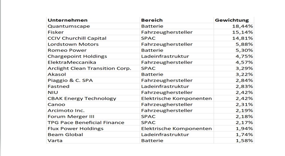 E Mobilitat Newcomer Index Ist Hier Die Neue Tesla Dabei Der Aktionar