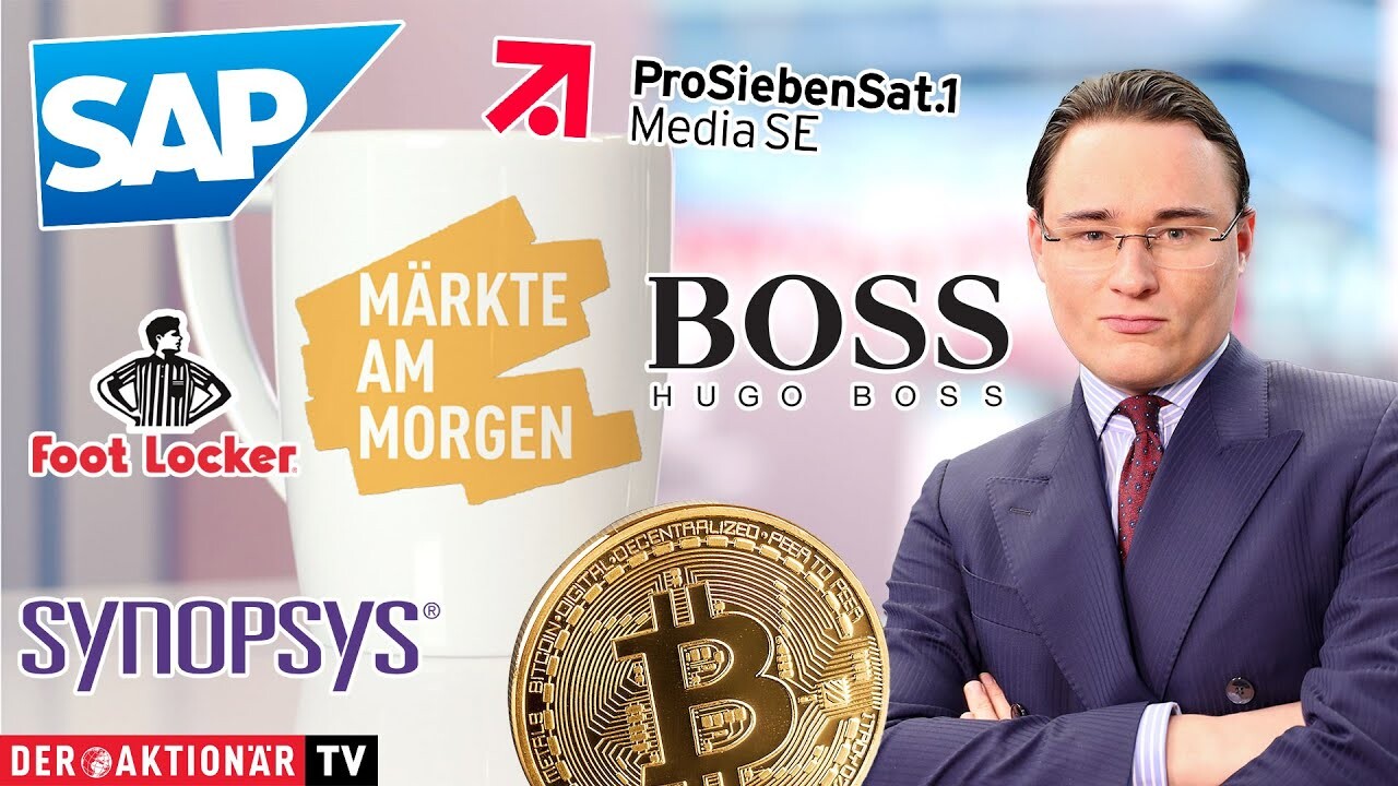 Märkte am Morgen: Bitcoin knackt 100.000 Dollar; SAP, ProSiebenSat.1, Hugo Boss, Meta, Foot Locker, Marvell, Synopsys