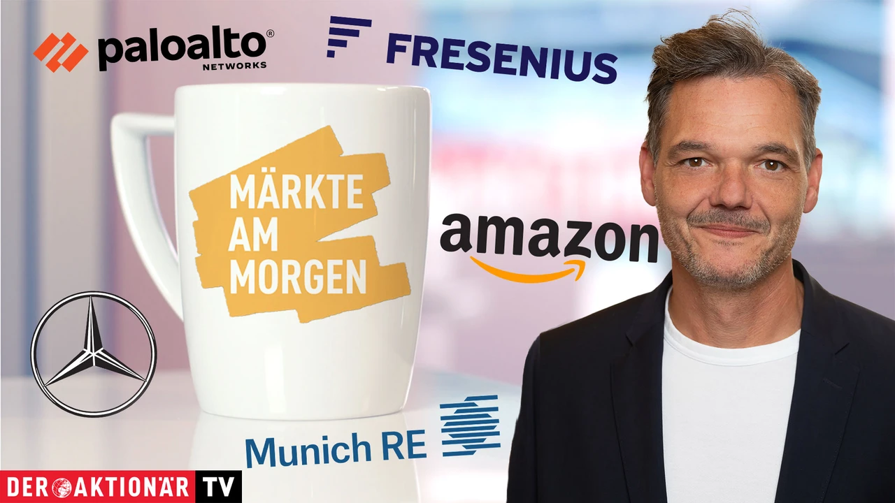 Märkte am Morgen: DAX ringt mit 17.000-Punkte-Marke; Palo Alto schockt Anleger, Amazon, Nvidia, Fresenius, Infineon, DWS, Mercedes, MunichRe im Fokus