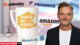 DAX: Märkte am Morgen: DAX ringt mit 17.000‑Punkte‑Marke; Palo Alto schockt Anleger, Amazon, Nvidia, Fresenius, Infineon, DWS, Mercedes, MunichRe im Fokus