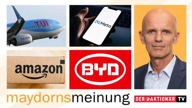 Maydorns Meinung: BYD, Tesla, NIO, Meta, Microsoft, Amazon, Enphase, Deutsche Bank, TUI, Li‑FT Power
