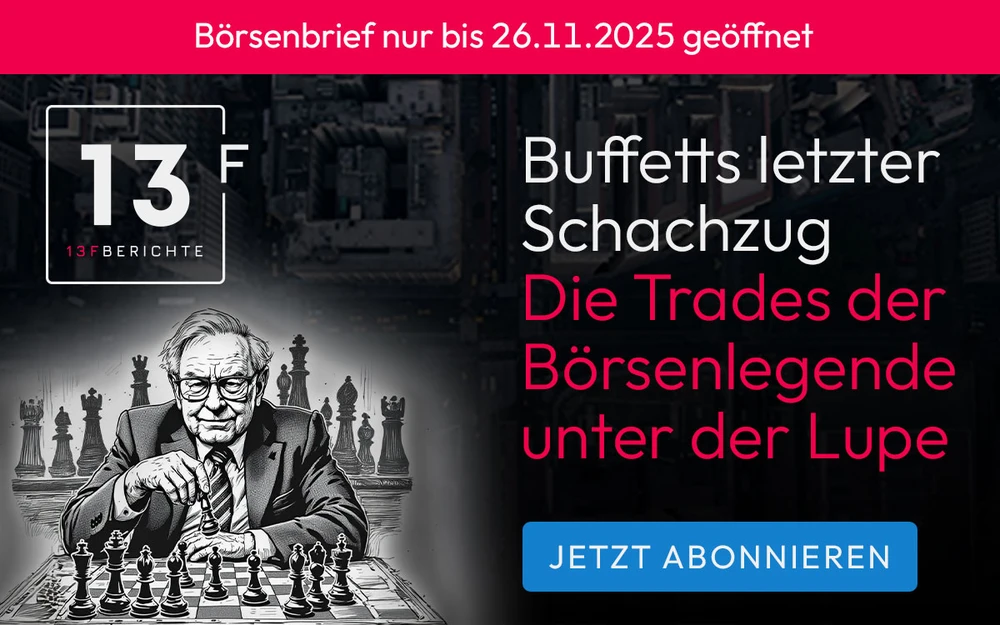 13F Berichte 11-25 Banner Werbeartikel Abo