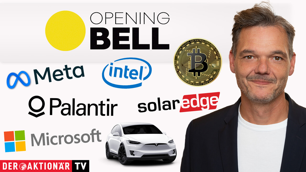 Opening Bell: Wirbelsturm "Beryl" drückt Anlegerstimmung; Bitcoin, Meta, Microsoft, Solaredge, Palantir, Intel im Fokus