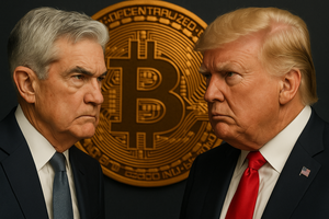 Bitcoin: Showdown zwischen Trump und Powell  / Foto: perplexity.ai