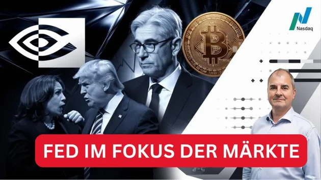 FED‑Zinsentscheid verschärft US‑Wahlkampf ‑ Nvidia rüstet sich – Nasdaq 100, Gold, Bitcoin im Check