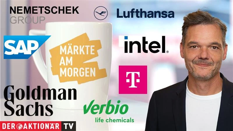 Märkte am Morgen: DAX nähert sich 24.000‑Punkte‑Marke; Intel, Goldman Sachs, Dt. Telekom, SAP, Nemetschek, SMA Solar, Verbio, Dt. Lufthansa, Tui, LVMH im Fokus