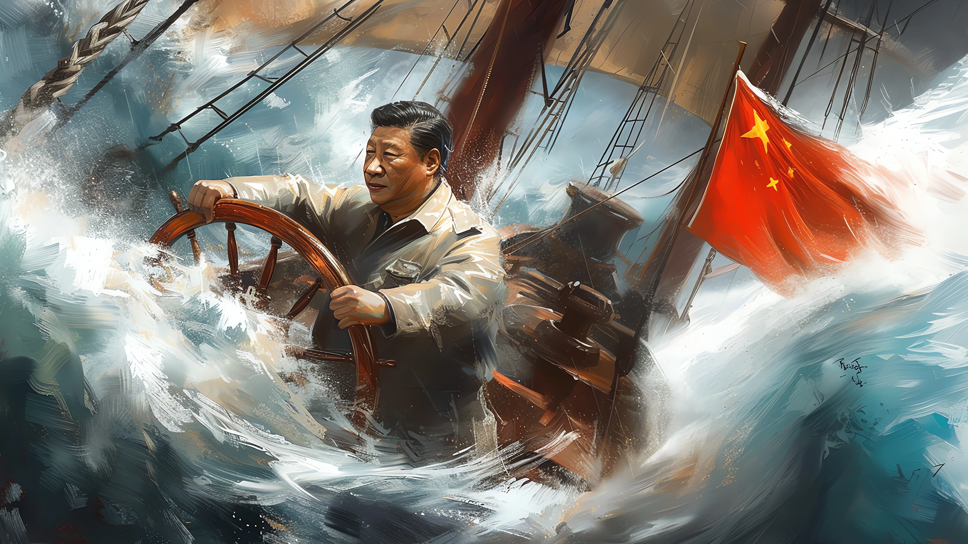 Rohstoff&#8209;Krieg eskaliert: China stoppt Exporte – jetzt beginnt die Stunde dieser 5 US&#8209;Minenaktien! (Foto: Midjourney/Werbefritz_KI)