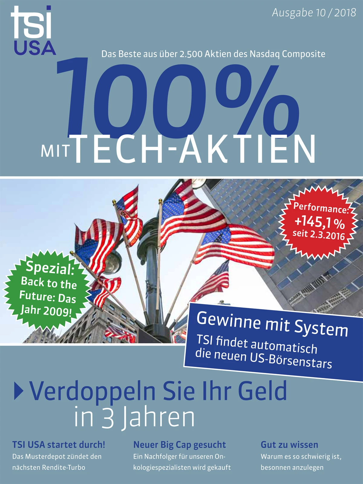 +12% seit Jahresbeginn im TSI USA-Depot: Neuer Stern am Biotech-Himmel