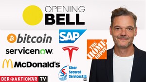 Opening Bell: Wall Street weitet Verluste aus; WTI, Bitcoin, Home Depot, Tesla, ServiceNow, Clear Secure, McDonald's im Fokus 