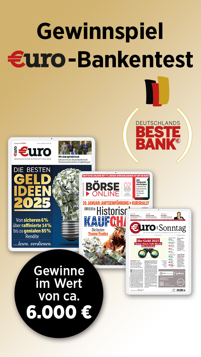 Euro Bankentest 2025 Gewinnspiel