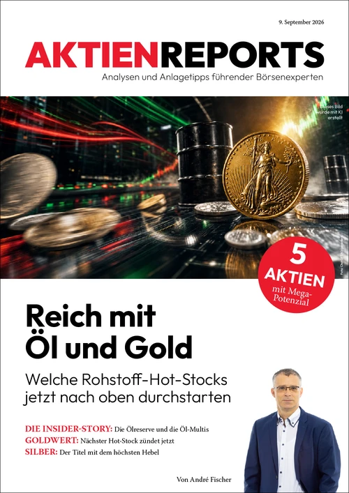 Reich mit Öl und Gold