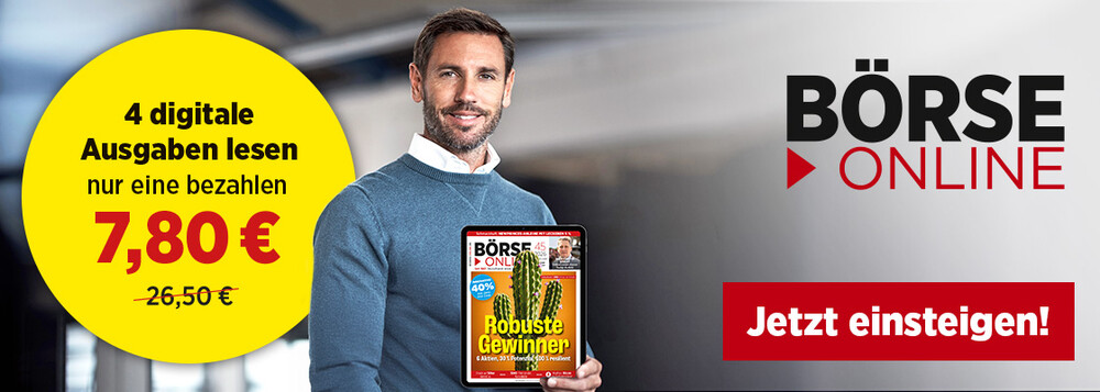 BÖRSE ONLINE Monatsabo zum Aktionspreis