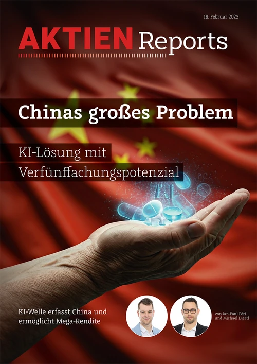 Chinas großes Problem: KI-Lösung mit Verfünffachungspotenzial