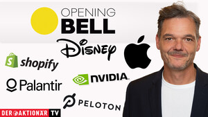 Opening Bell: Wall Street legt Verschnaufpause ein; Peloton, Disney, Palantir, Nvidia, Apple, Shopify im Fokus  / Foto: bmag
