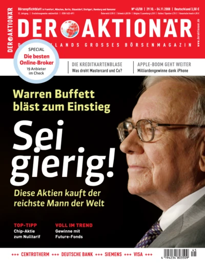 DER AKTIONÄR 45/08