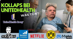 UnitedHealth‑Absturz ‑ jetzt positionieren? Meta ‑ platzt endlich der Knoten? Berkshire auch ohne Buffet: Buy & I love Lotus Bakeries ‑ Borussia Dortmund, Volkswagen und Dürr im Check 