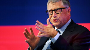 Cathie Wood & Bill Gates sind in dieser KI‑Aktie investiert  / Foto: Leon Neal/Pool via Reuters