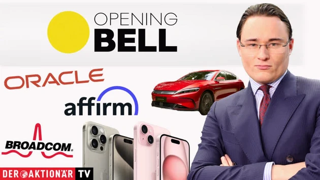 Opening Bell: Apple, BYD, Oracle, Broadcom, Affirm Holdings