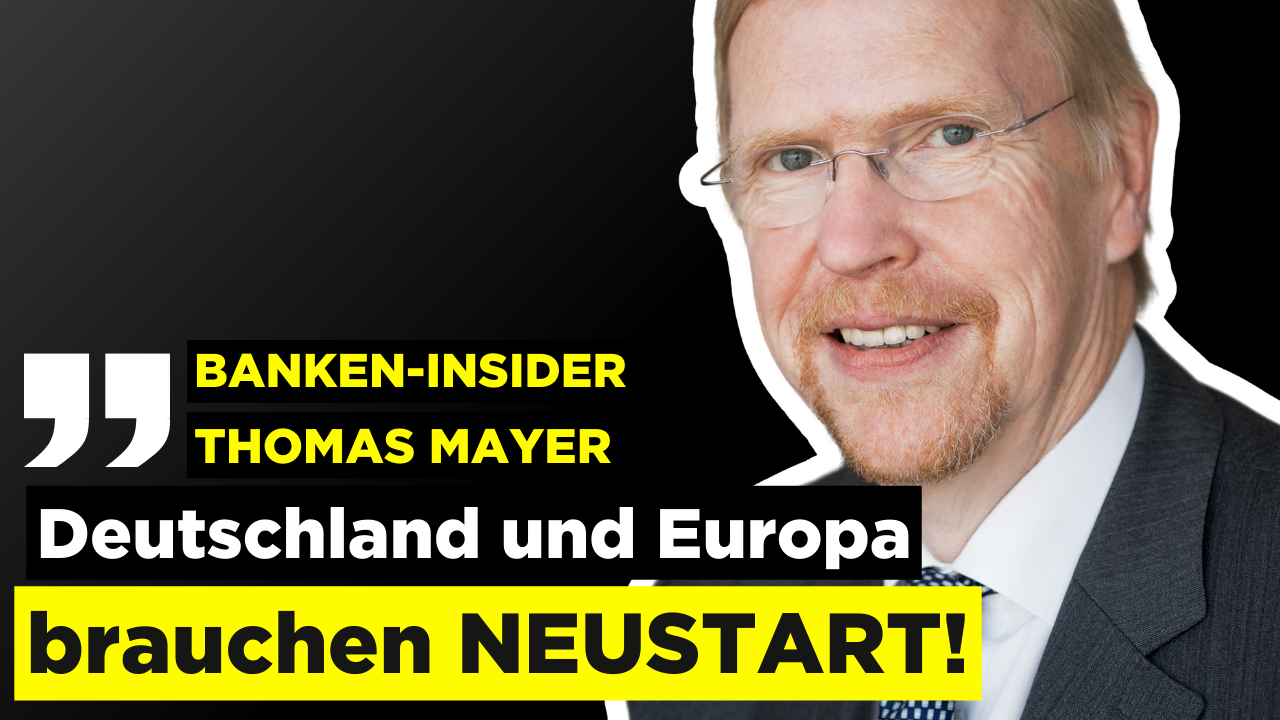 Dieser Politiker kann Deutschland jetzt aus der Krise führen, sagt Thomas Mayer (Foto: )