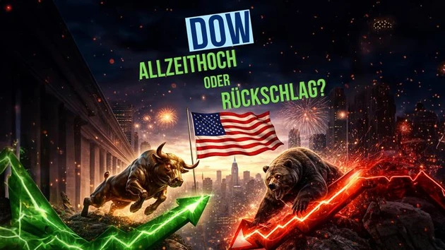 Dow Jones vor der Entscheidung: Neues Allzeithoch oder Rückschlag?