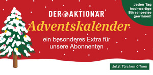 Exklusiv für Abonnenten: DER AKTIONÄR‑Adventskalender 2025 