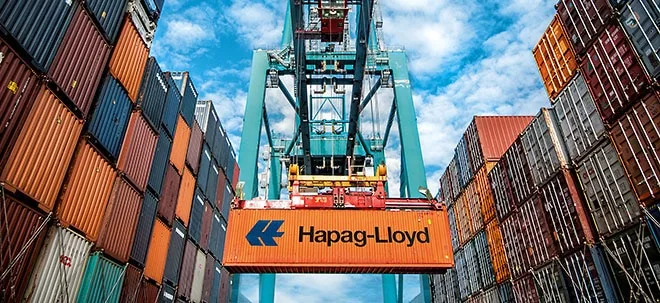 Hapag&#8209;Lloyd&#8209;Aktie: Anleger machen Kasse bei &#8209; Konkurrent Maersk steigt weiter (Foto: Börsenmedien AG)