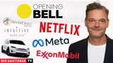 Netflix: Opening Bell: Netflix, Intuitive Surgical, ExxonMobil, Silvercrest, Meta, Tesla