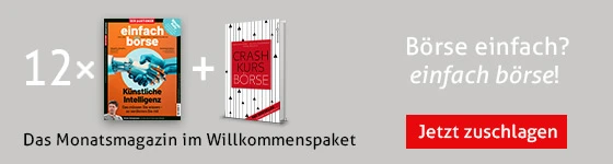 einfach börse Willkommenspaket mit Buchgeschenk