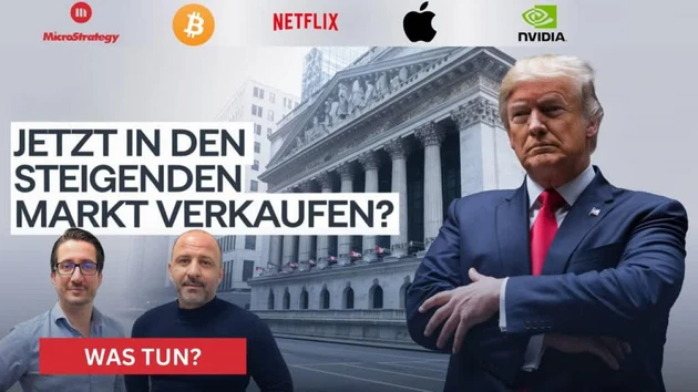 Jetzt in den steigenden Markt verkaufen? Netflix, Apple, Bitcoin, Microstrategy, Nvidia in der Analyse