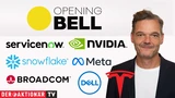 DowJones: Opening Bell: Wall Street startet behauptet; Dell, Tesla, Broadcom, Meta, Snowflake im Fokus