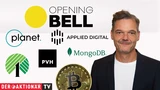 Infront DowJones: Opening Bell: US‑Börsen starten leicht im Plus; MongoDB, PVH, Planet Labs, Dollar Tree, Applied Digital, Dollar General, Walmart im Fokus