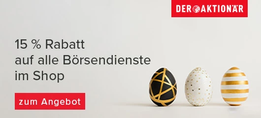 15 Prozent Rabatt mit Code OSTERN