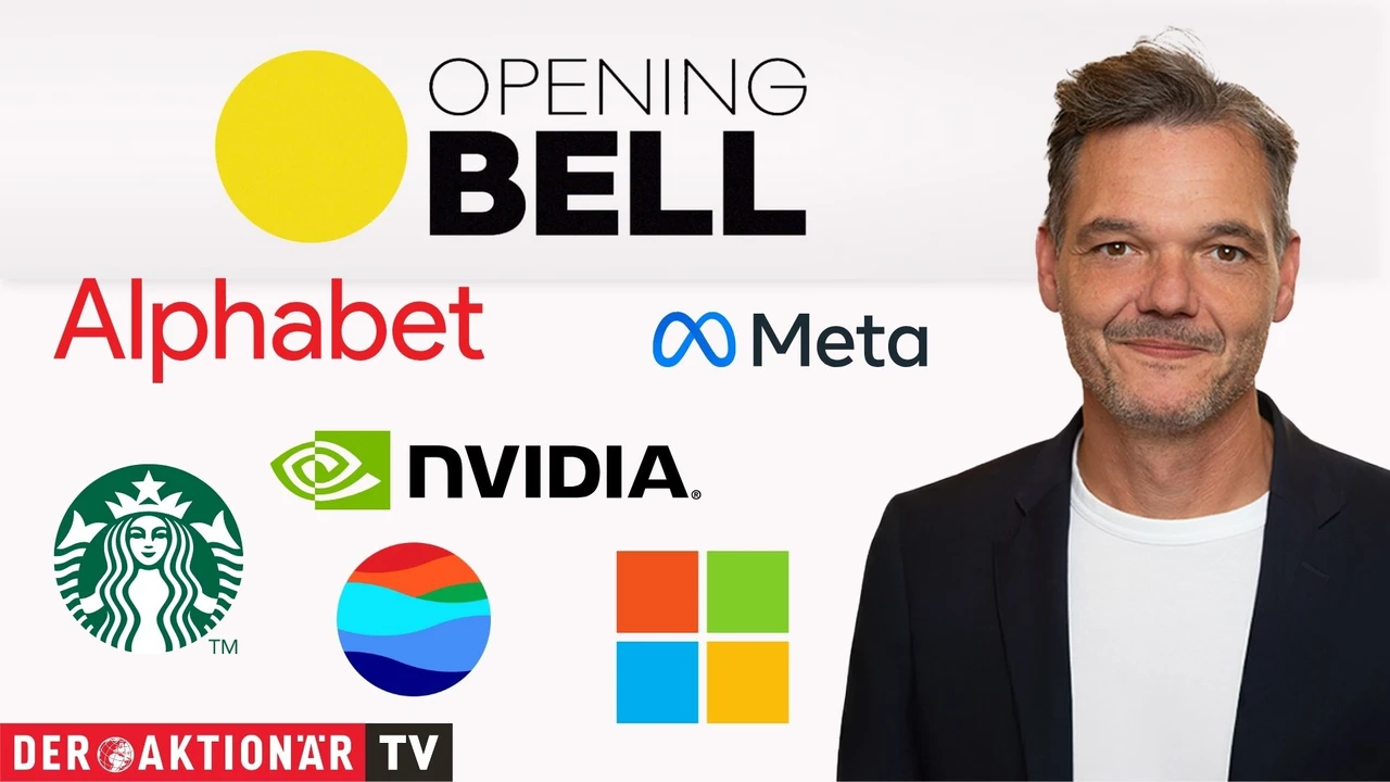 Opening Bell: Wall Street startet im Plus; Nvidia, Microsoft, Alphabet, Meta, Sea, Starbucks im Fokus