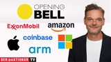 DJ Industrial Average: Opening Bell: Schwache Job‑Daten bringen Wall Street unter Druck; Amazon, Apple, Microsoft, Coinbase, Arm Holdings, ExxonMobil im Fokus