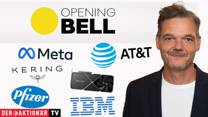 Opening Bell: Wall Street stabil nach Vortagesverlusten; IBM, Nvidia, Alphabet, AT&T, CrowdStrike, Pfizer im Fokus 