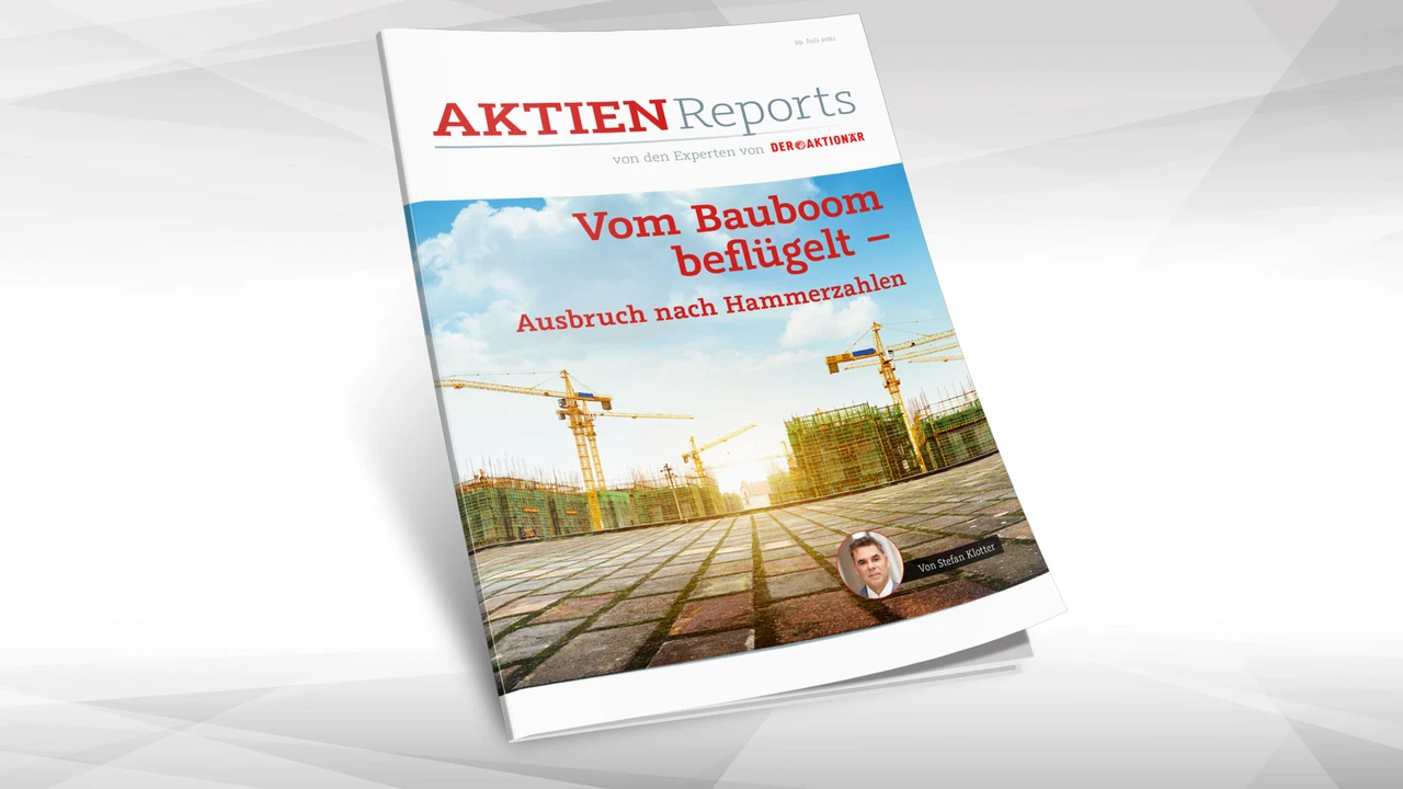 Vom Bauboom beflügelt – Ausbruch nach Hammerzahlen