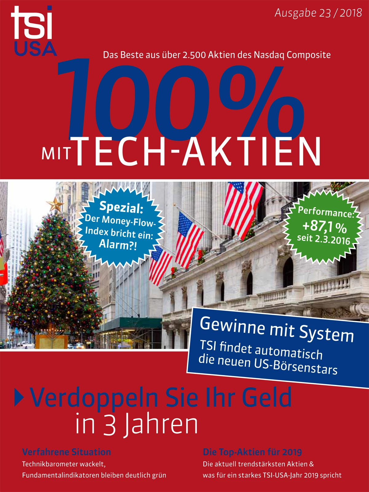 TSI USA: Das sind die stärksten Aktien des Nasdaq
