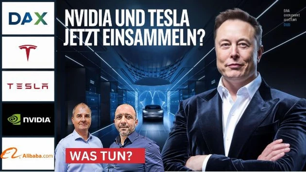 Nach Korrektur kaufen? Tesla, Nividia, Alibaba, DAX im Check